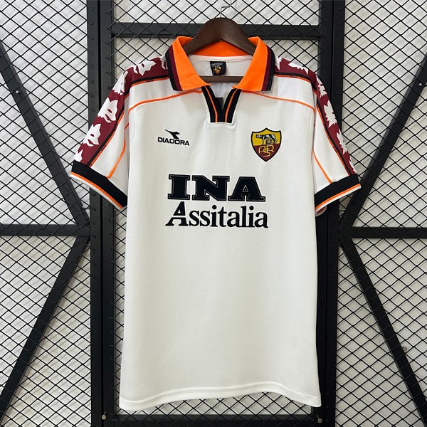 Tailandia Camiseta Roma 2ª Retro 1998-1999